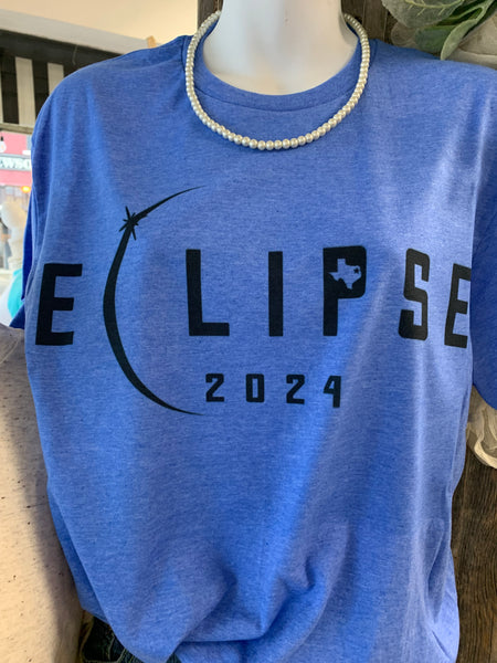 Texas Total Solar Eclipse Tee Shirt