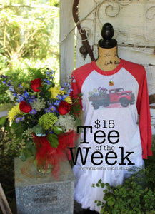 New Tee of the Week: Red Flower Truck Tee
