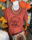 Yamboree Time - rust tee-Rust and Romance