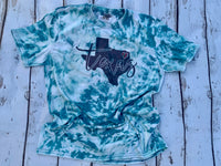 Turquoise Texas Bleached Tees