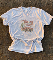 Stay in your own lane, there’s less traffic v neck tee